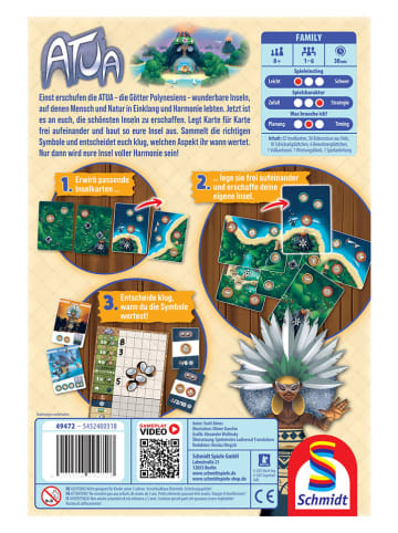 Schmidt Spiele Familienspiel "Atua" - ab 8 Jahren