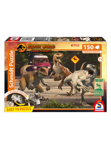 Schmidt Spiele 150tlg. Puzzle "Jurassic World, Angriff der Velociraptoren" - ab 7 Jahren