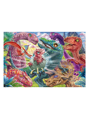 Schmidt Spiele 100tlg. Puzzle "Kleine Dinos, große Abenteuer" - ab 6 Jahren