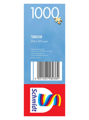 Schmidt Spiele 1000tlg. Puzzle "Disney, Cinderella, Happily Ever After"