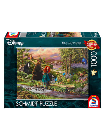 Schmidt Spiele 1000tlg. Puzzle "Disney, Brave, Merida, Legende der Highlands"