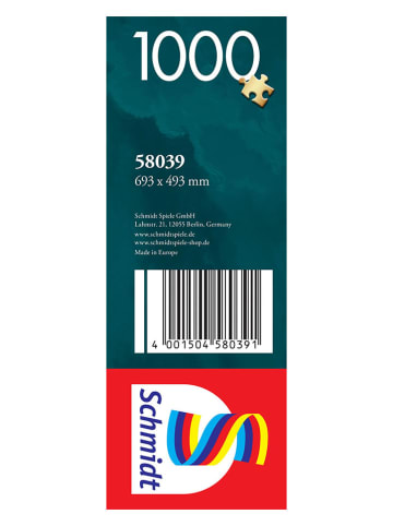 Schmidt Spiele 1000tlg. Puzzle "Disney, Brave, Merida, Legende der Highlands"