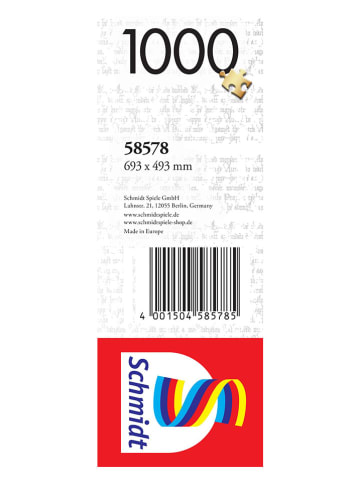 Schmidt Spiele 1000tlg. Puzzle "Wizarding World, Harry Potter, Great Hall"