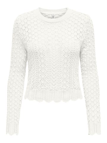 ONLY Pullover in Weiß