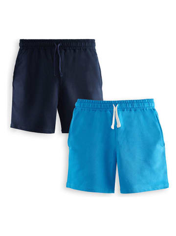 Denokids 2-delige set: shorts donkerblauw/lichtblauw