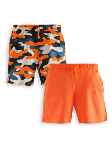 Denokids 2-delige set: shorts oranje