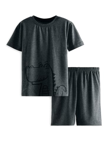 Denokids Piżama w kolorze antracytowym