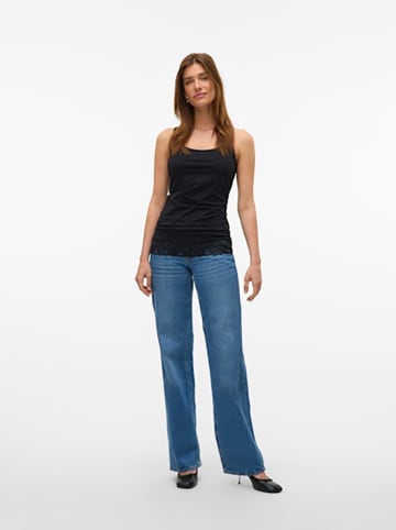 Vero Moda Top w kolorze czarnym