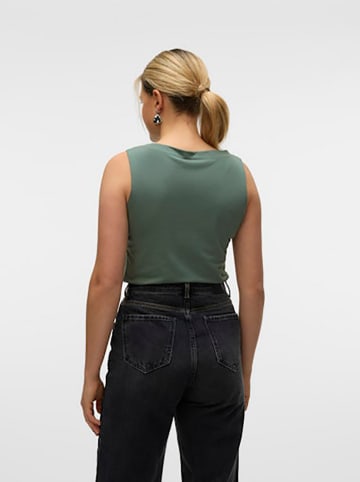 Vero Moda Top w kolorze zielonym