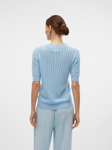 Vero Moda Sweter w kolorze błękitnym