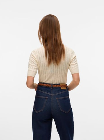 Vero Moda Sweter w kolorze beżowym