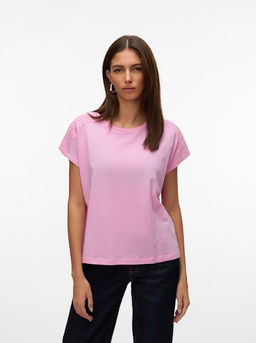 Vero Moda Koszulka w kolorze jasnoróżowym