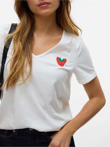 Vero Moda Koszulka w kolorze białym