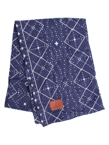 Buff Sjaal donkerblauw - (L)175 x (B)66 cm