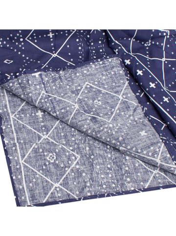 Buff Sjaal donkerblauw - (L)175 x (B)66 cm