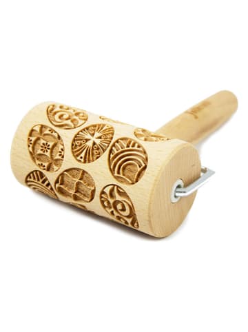 FOLKROLL Mini-Teigroller "Easter egg" in Natur