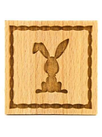 FOLKROLL Teigstempel "Bunny" in Natur