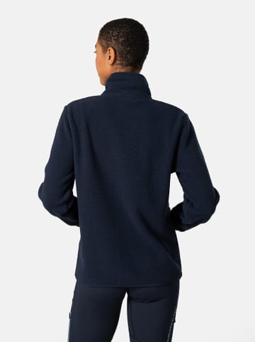 KARI TRAA Fleece vest "Rothe" donkerblauw