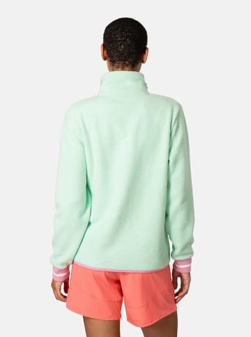 KARI TRAA Fleece vest "Rothe" lichtgroen