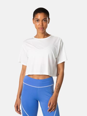 KARI TRAA Trainingsshirt "Mija" in Weiß