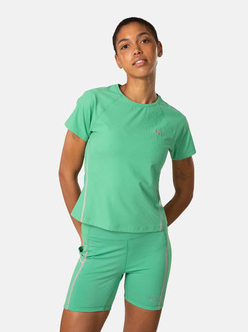 KARI TRAA Trainingsshirt "Linnea" in Grün