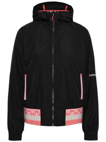 KARI TRAA Softshelljacke "Silje" in Schwarz/ Rosa