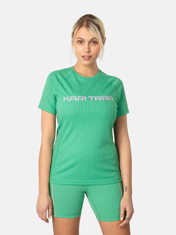 KARI TRAA Trainingsshirt "Ella" in Grün