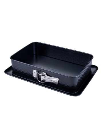 Zenker Prostokątna tortownica w kolorze granatowym - 28 x 18,5 cm