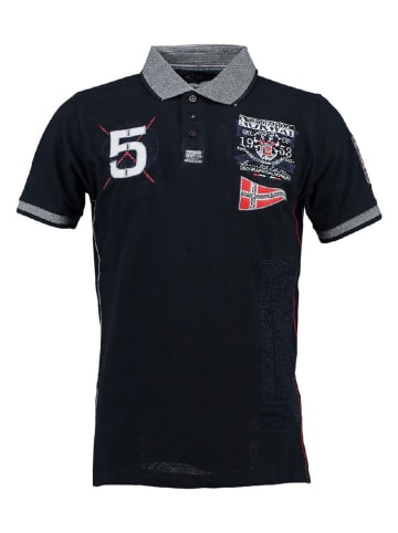 Geographical Norway Koszulka polo "Kantibe" w kolorze granatowym