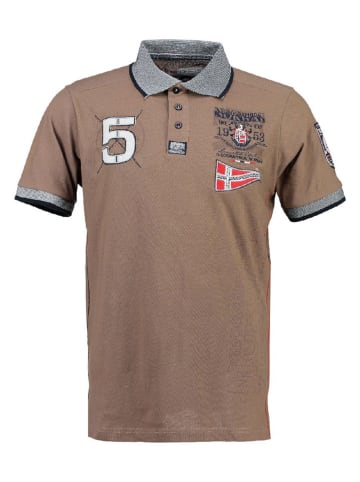 Geographical Norway Poloshirt "Kantibe" in Braun