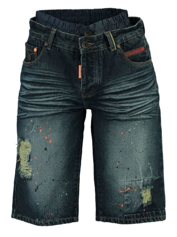 Geographical Norway Jeansbermudas "Promenade" in Dunkelblau
