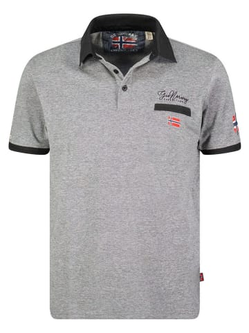 Geographical Norway Poloshirt "Kola" in Grau