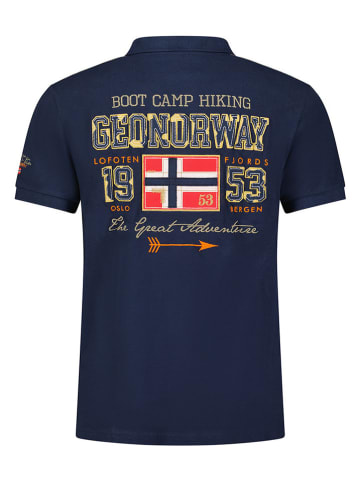 Geographical Norway Poloshirt "Kapricio" donkerblauw