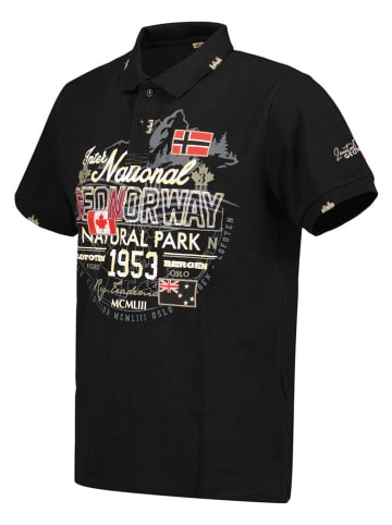 Geographical Norway Poloshirt "Kaldo" zwart