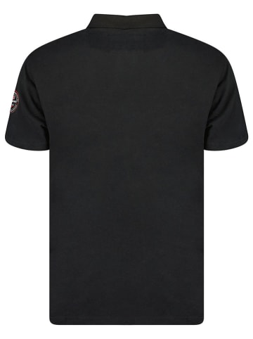 Geographical Norway Koszulka polo "Kancre" w kolorze czarnym