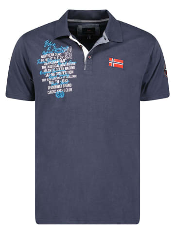 Geographical Norway Poloshirt "Kancre" in Dunkelblau