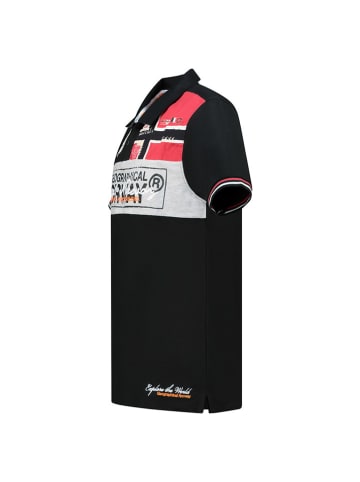 Geographical Norway Poloshirt "Kidney" zwart