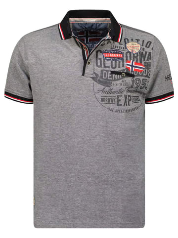 Geographical Norway Poloshirt "Kollower" in Grau