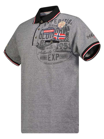 Geographical Norway Poloshirt "Kollower" grijs