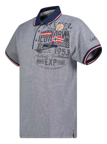 Geographical Norway Poloshirt "Kollower" blauw