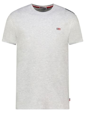 Geographical Norway Shirt "Jaredo" in Grau