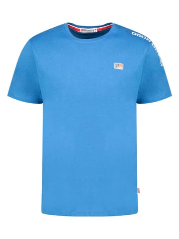 Geographical Norway Shirt "Jaredo" in Blau