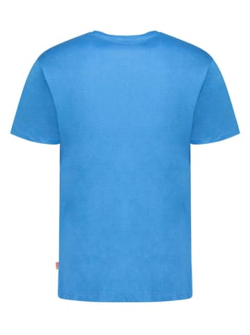 Geographical Norway Shirt "Jaredo" blauw