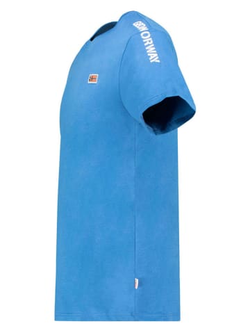 Geographical Norway Shirt "Jaredo" blauw