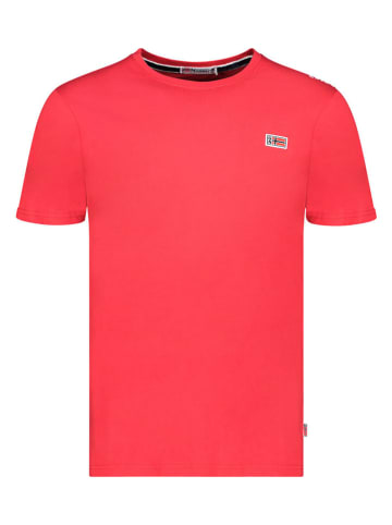 Geographical Norway Shirt "Jaredo" in Rot