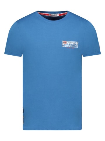 Geographical Norway Shirt "Joffroy" in Blau