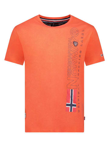 Geographical Norway Shirt "Jogo" in Orange