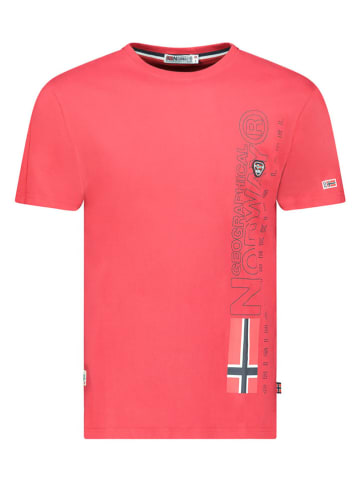 Geographical Norway Koszulka "Jogo" w kolorze czerwonym