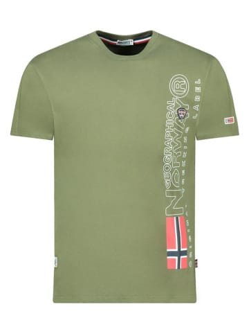 Geographical Norway Shirt "Jogo" in Khaki