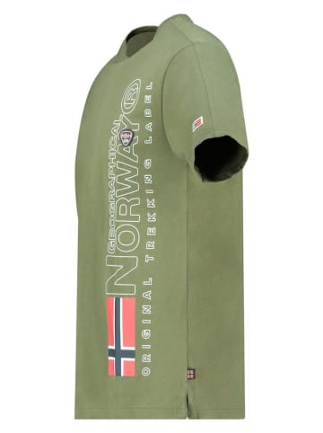Geographical Norway Shirt "Jogo" in Khaki